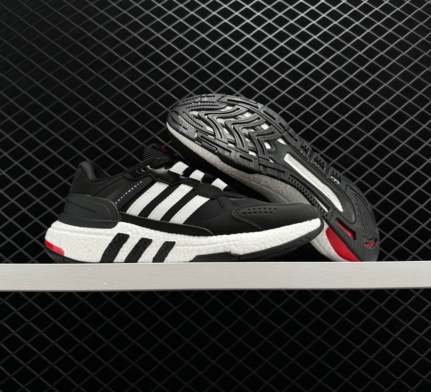 Adidas Equipment+ GX6630 Cozy Wear-Resistant Black Unisex 'Black White' - Shop Now
