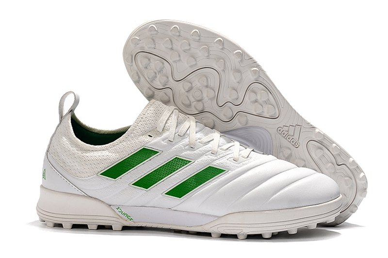Adidas Copa 20.1 Tf White Green - Superior Performance for Turf