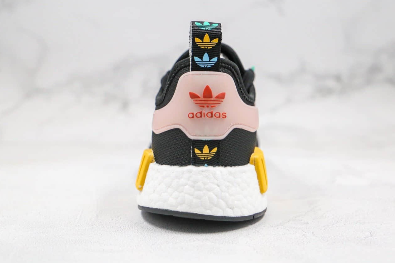 Adidas NMD_R1 J 'Black Light Aqua' FV7286: Stylish Sneakers for Kids