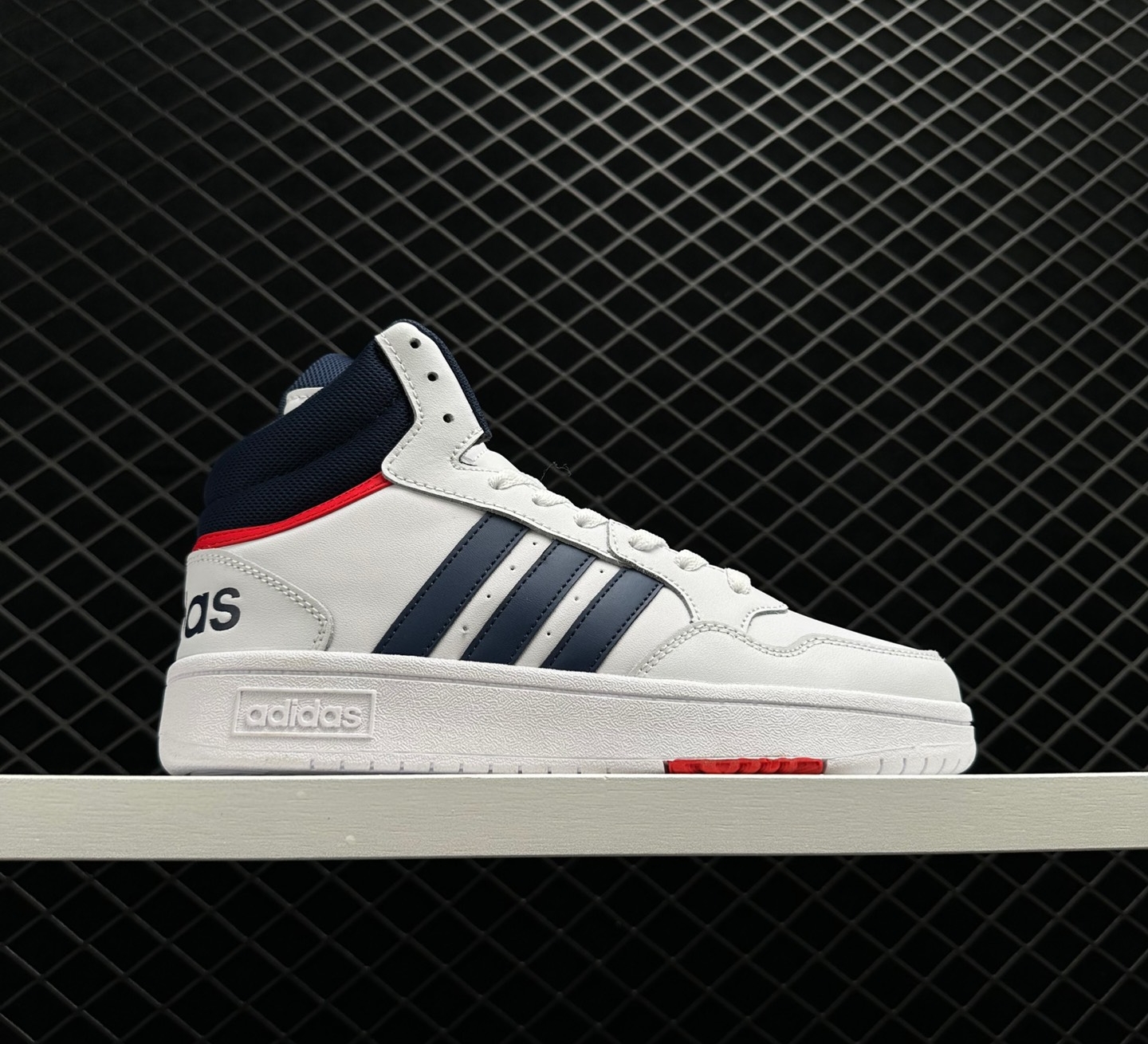 Adidas Hoops 3.0 White Navy Red GY5543 - Perfect Athletic Sneakers for Style and Performance