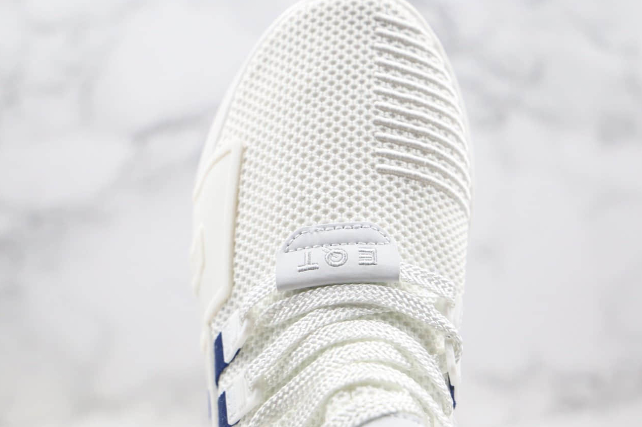 Adidas EQT BASK ADV Cloud White Blue Running Shoes FU9488