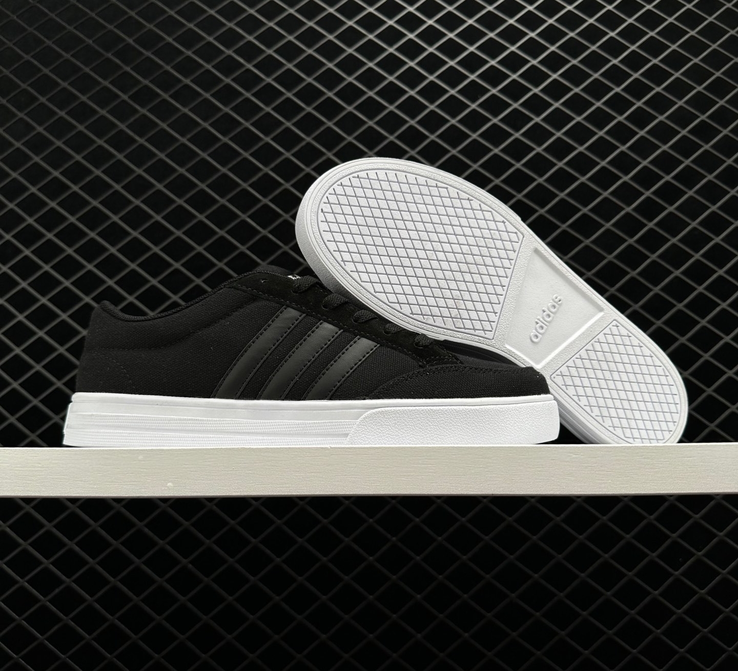 Adidas Neo Vs Set Black Gray DB0092 - Stylish Sneakers for Men