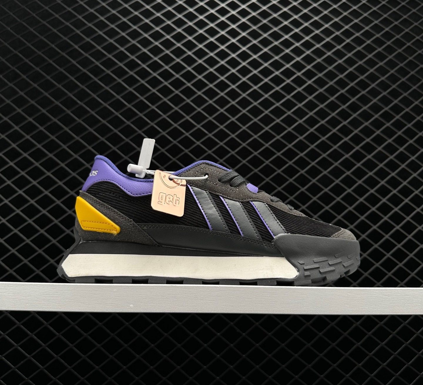 Adidas Futro Mixr FM 'Black Yellow Purple' HP9823 - Stylish and Versatile Footwear