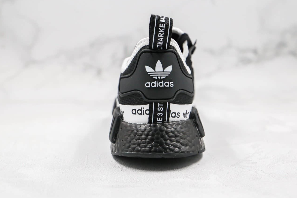 Adidas NMD_R1 'Black Tape Logo' FV7307 - Exclusive Stylish Sneakers