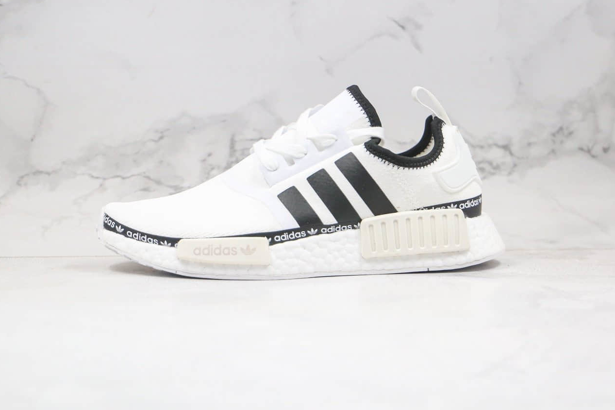Adidas NMD_R1 'Logo Strip - Cloud White' FV8727 - Stylish Sneakers for Ultimate Comfort