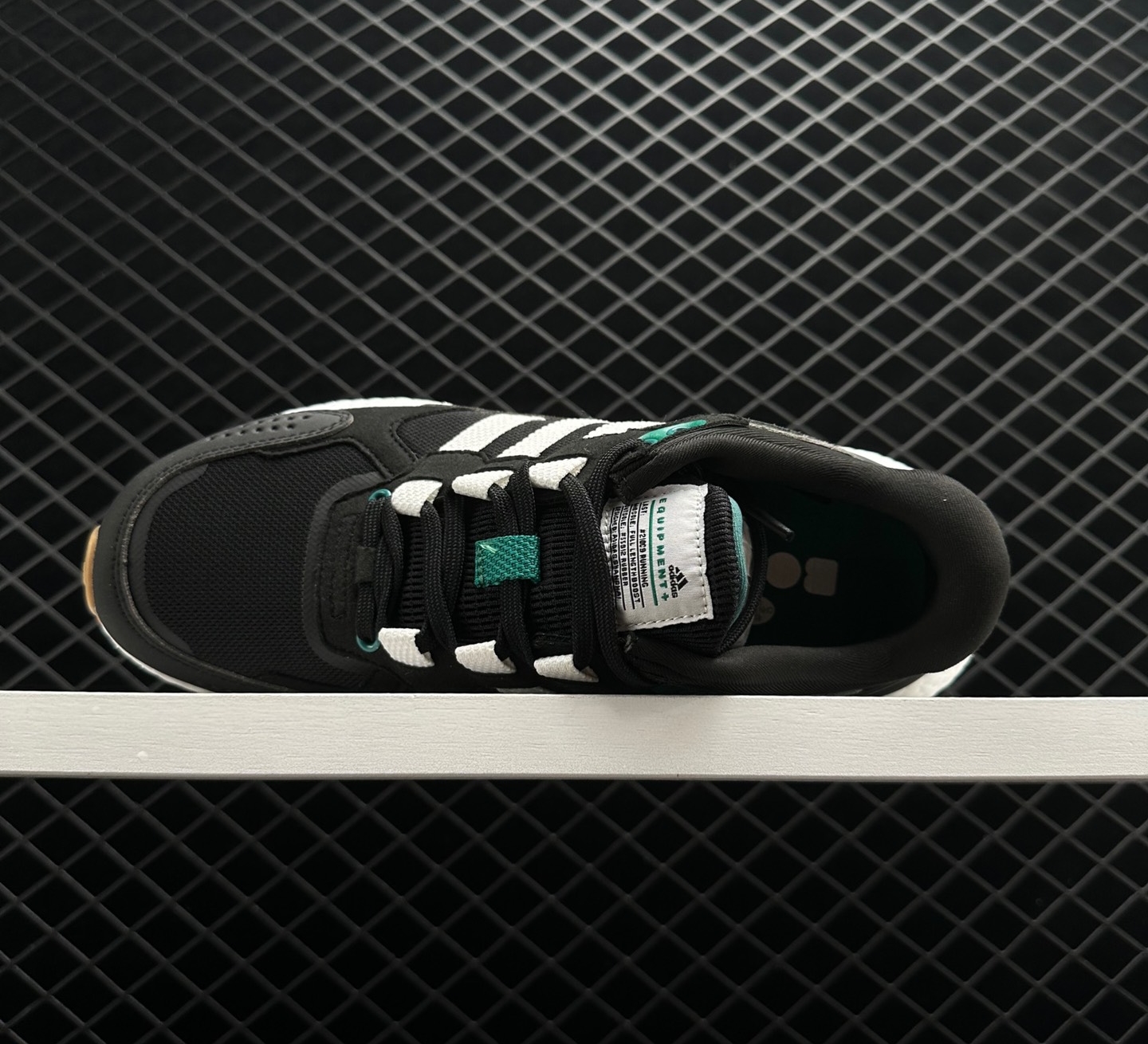 Adidas Equipment+ Black White Green ID4166 - Sleek Sportswear for Athletes