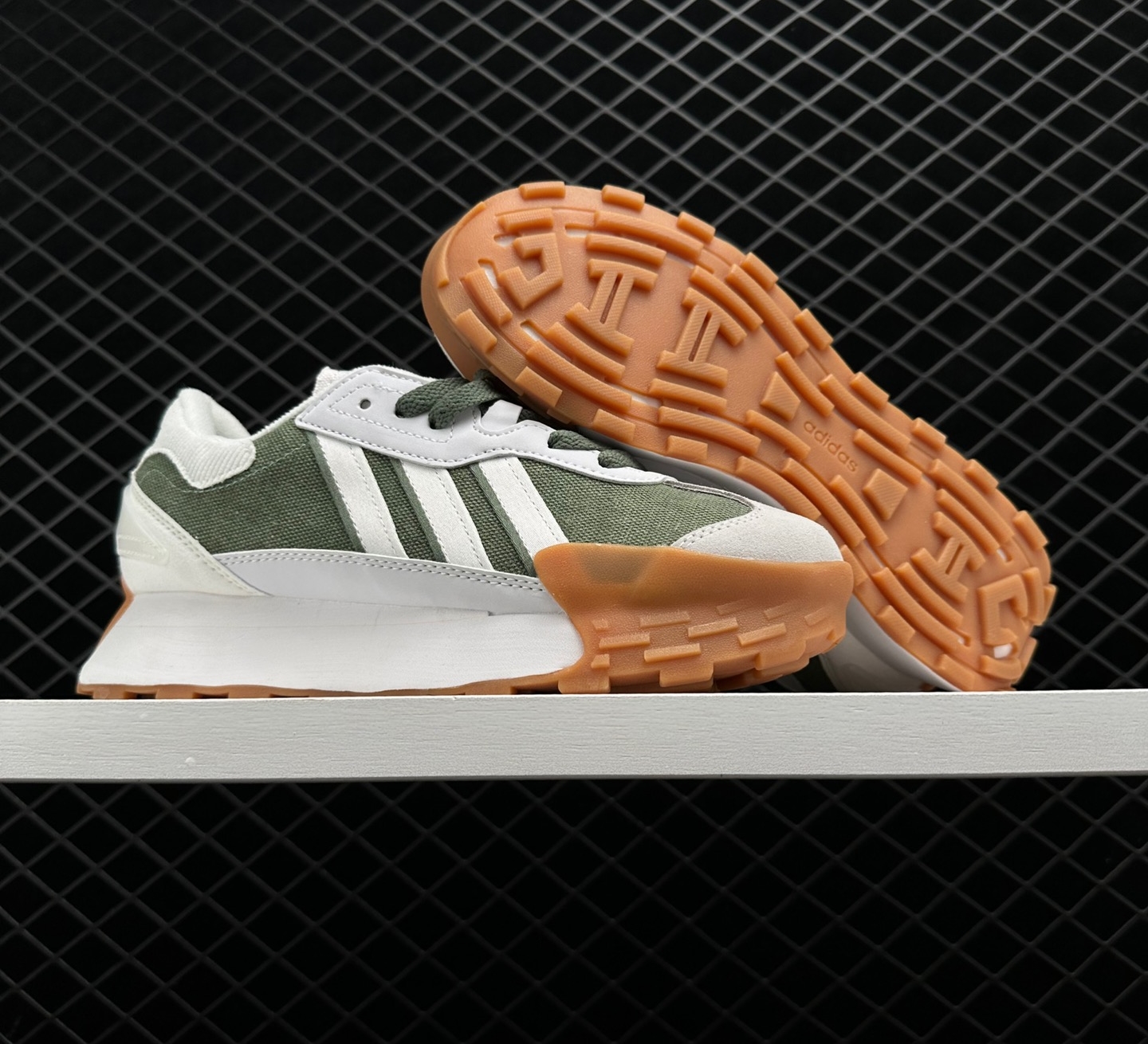 Adidas Neo Futro Mixr Lifestyle Shoes 'White Olive Green' IE2119 - Classy and Sporty Footwear