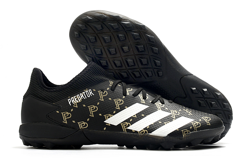 Adidas Predator 20.3 L TF Black Gold White - Superior Football Performance
