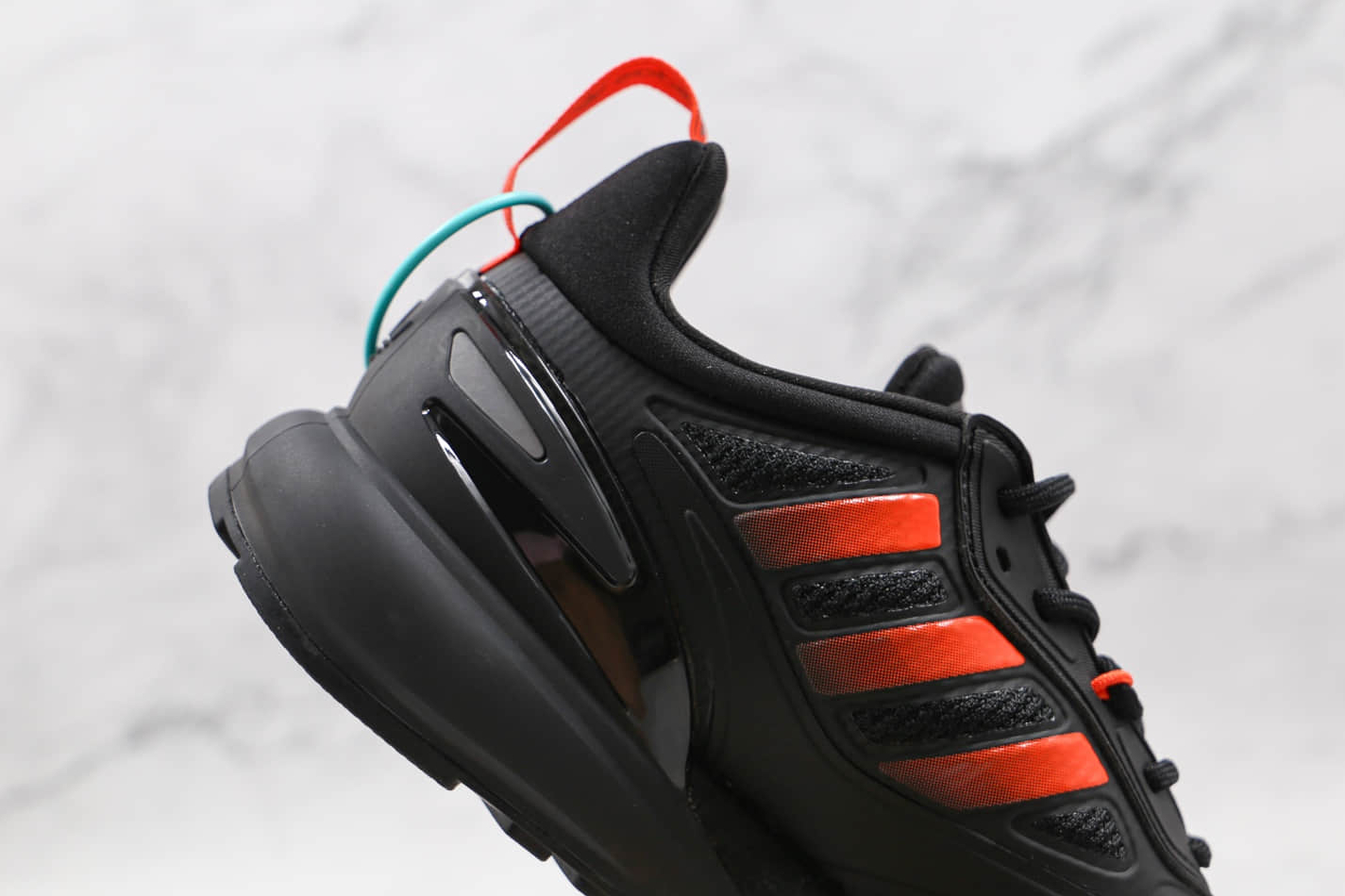 Adidas ZX 2K Boost 2.0 Black Solar Red: Shop the Latest Adidas Sneakers