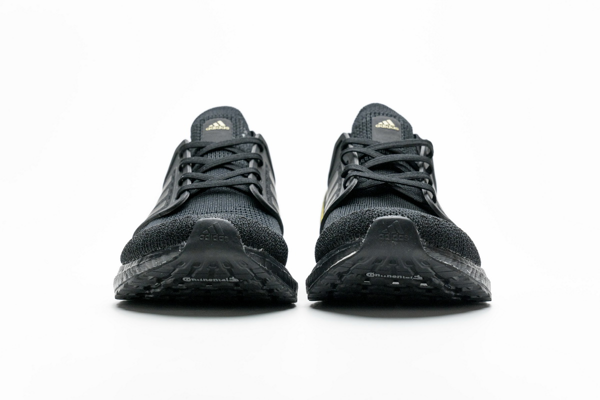 Adidas Ultraboost 20 'Black And Gold Metallic' EG0754 - Stylish and Performance-focused Footwear