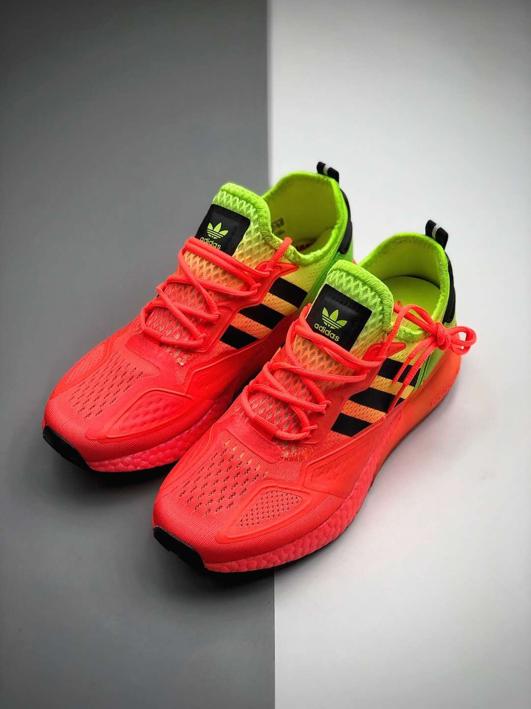 Adidas ZX 2K Boost 'Solar Yellow Red' FW0482 - Energize Your Style