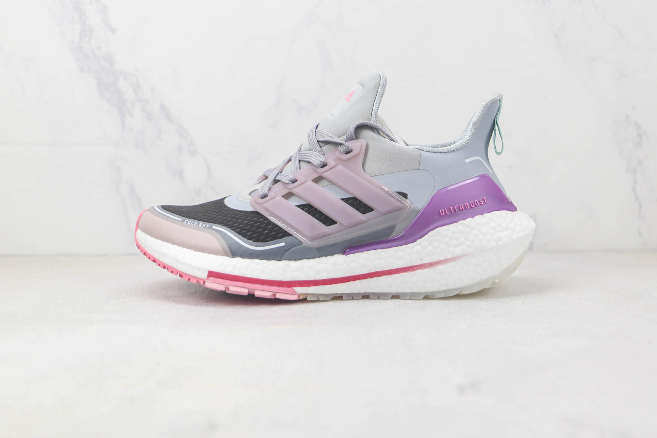 Adidas Ultra Boost 21 Cold.Rdy 'Halo Silver Ice Purple' S23908 - Stylish and Performance-Driven Footwear