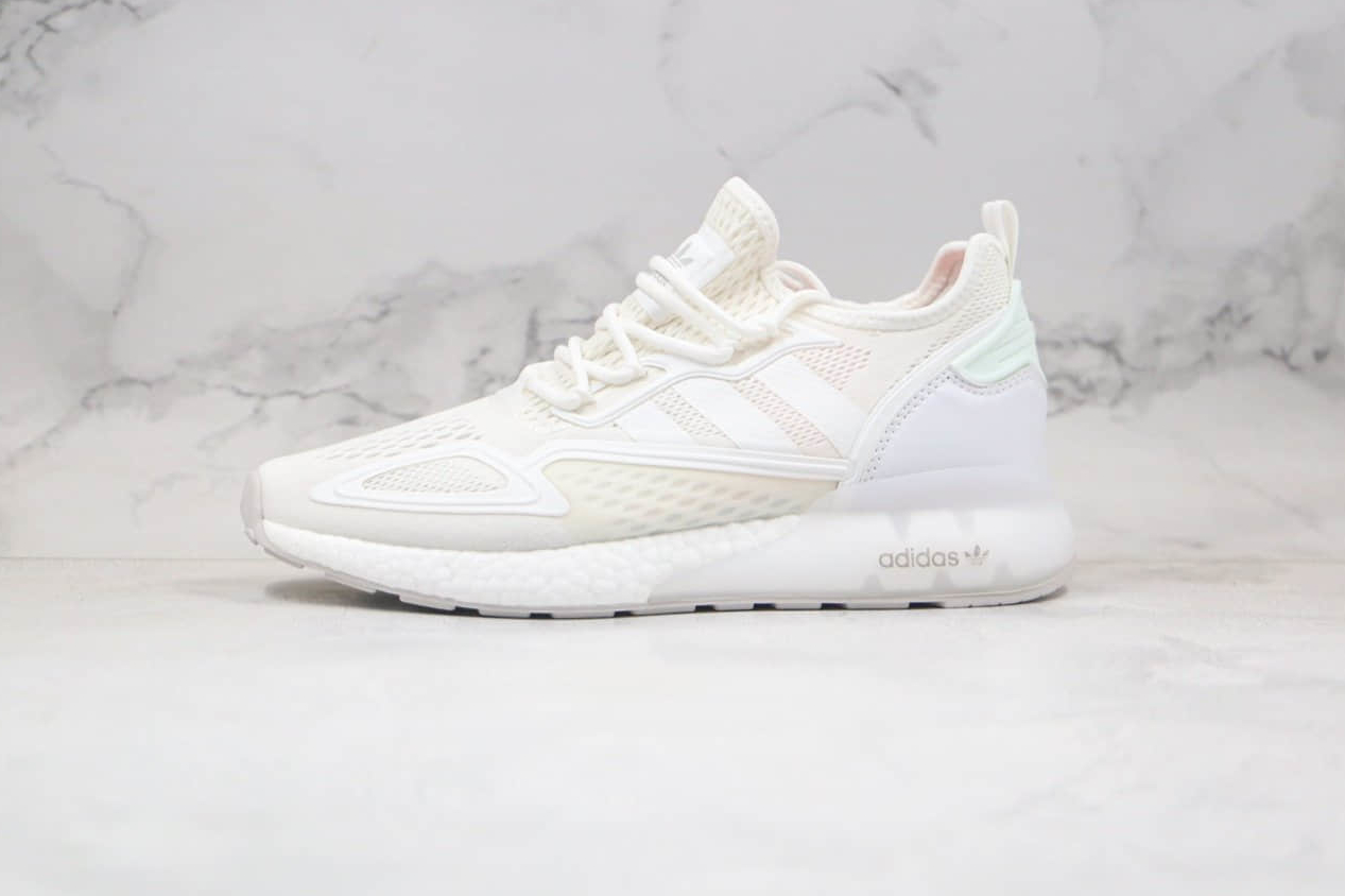 Adidas ZX 2K Boost 'Cloud White' FX8834 - Shop Now at Competitive Prices
