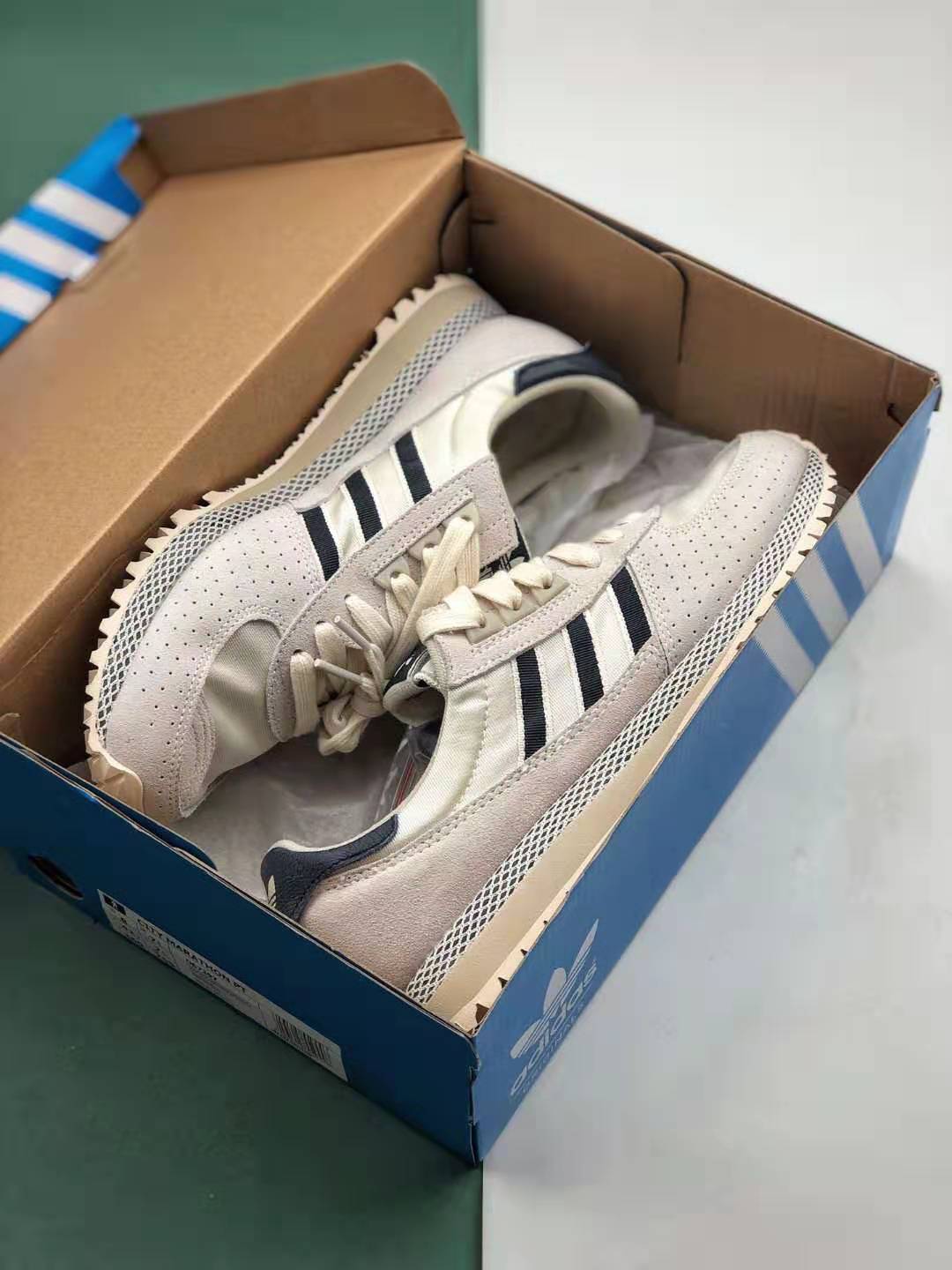 Adidas Originals City Marathon PT Beige Grey D67397 - Stylish Athletic Sneakers | Limited Time Offer