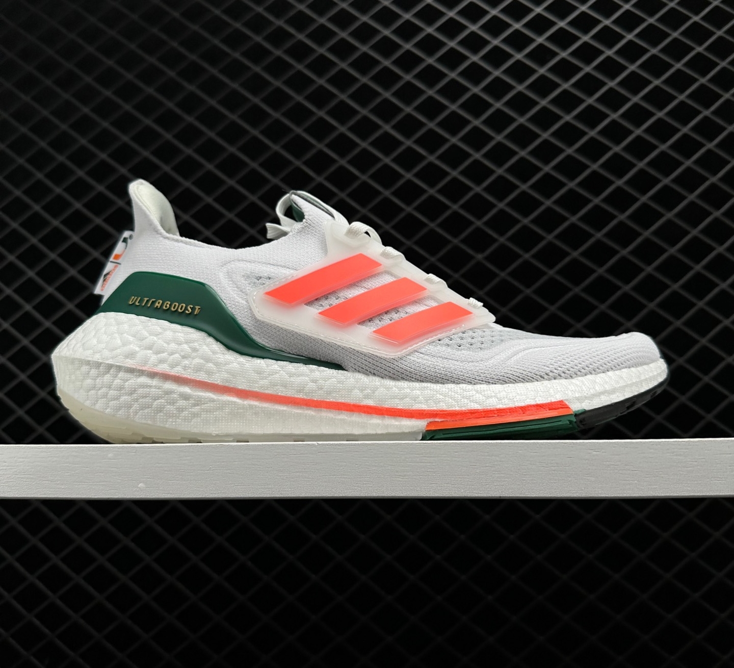Adidas UltraBoost 21 'NCAA Pack - Miami' GX7966: Shop Now for the Ultimate Running Experience!