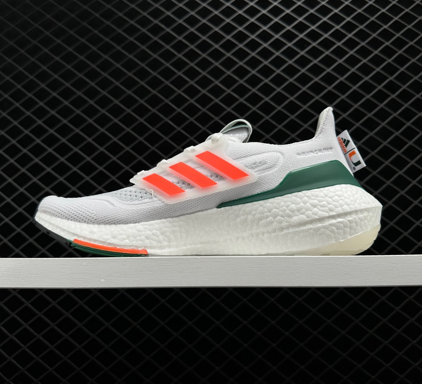 Adidas UltraBoost 21 'NCAA Pack - Miami' GX7966: Shop Now for the Ultimate Running Experience!