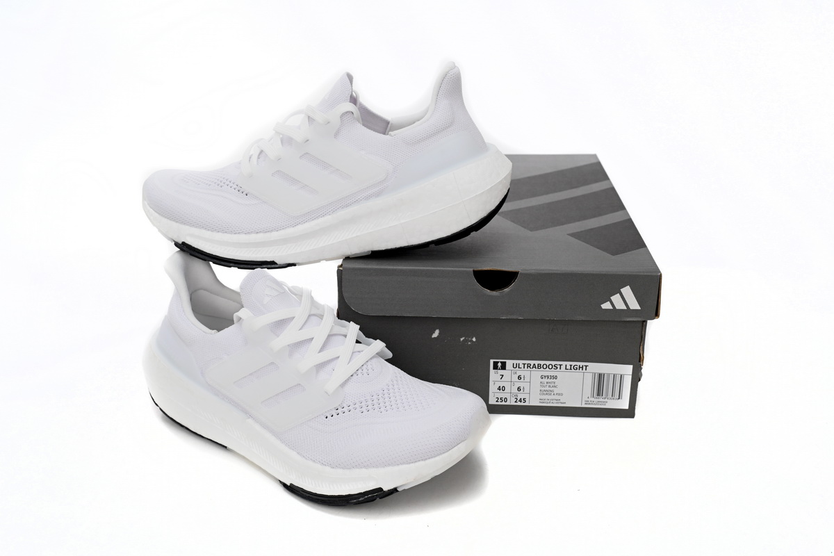Adidas Ultra Boost Light 'Triple White' GY9350 - Effortless Comfort and Style