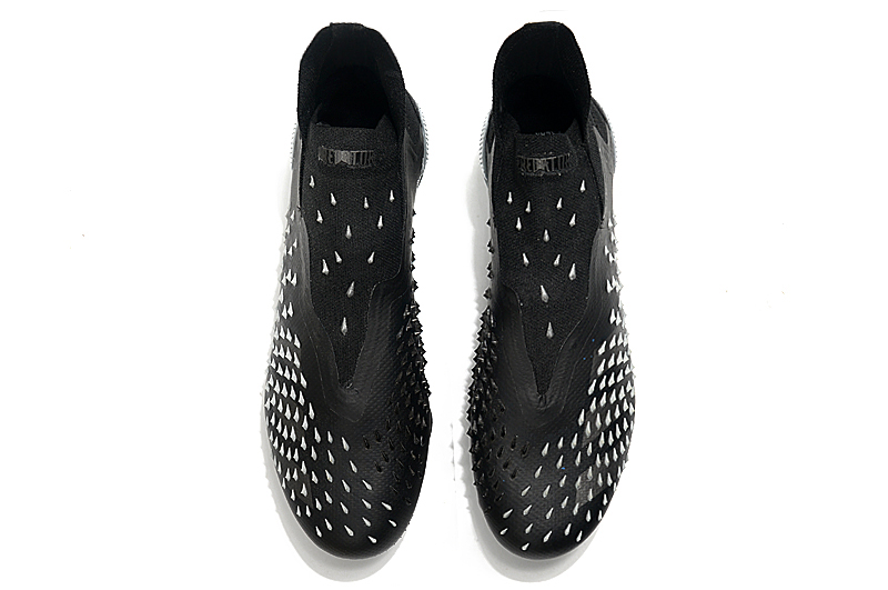 Adidas Predator Freak.1 FG Demonskin Black Grey Soccer Cleats FY1021