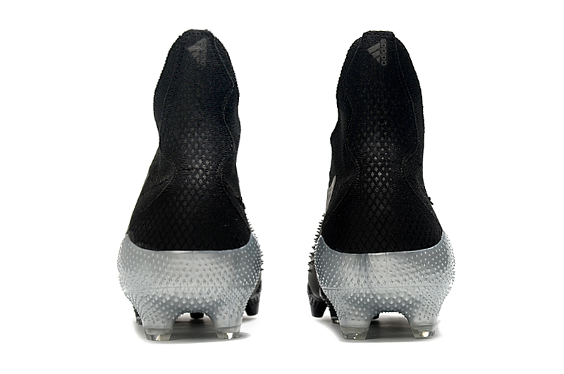 Adidas Predator Freak.1 FG Demonskin Black Grey Soccer Cleats FY1021