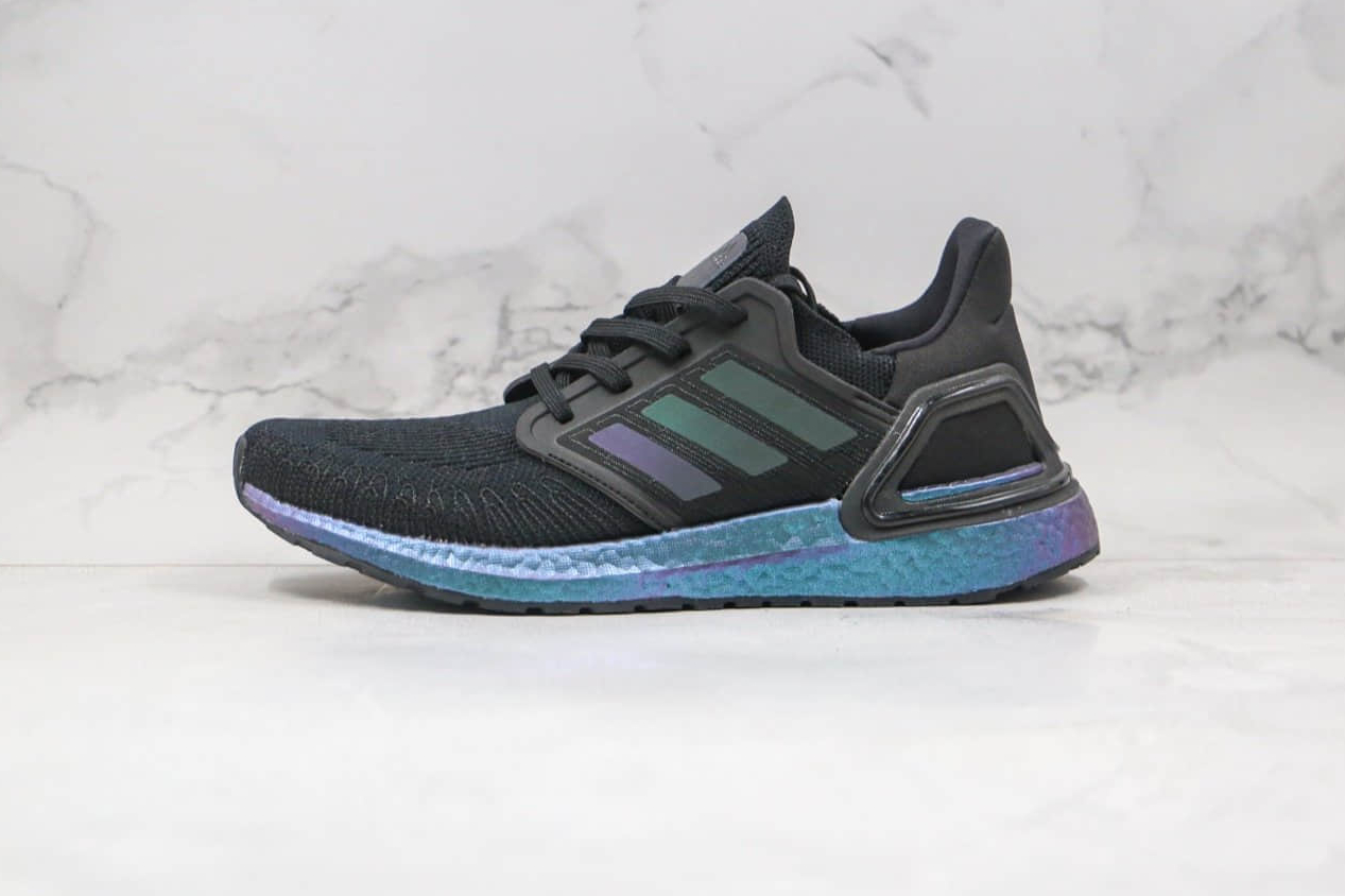 Adidas Ultraboost 20 Black Blue G55839 - Stylish and Comfortable Running Shoes