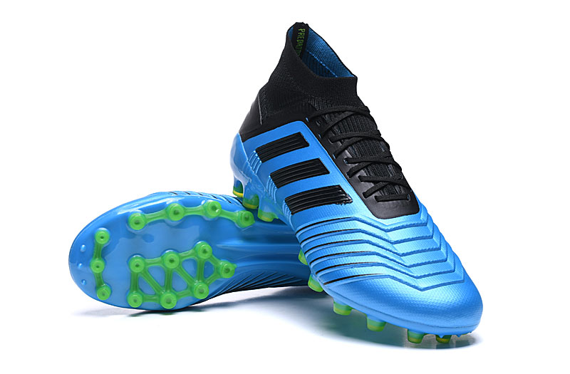 Adidas Predator 19.1 AG 'Blue Black' F99970 - Superior Traction for Dominant Play