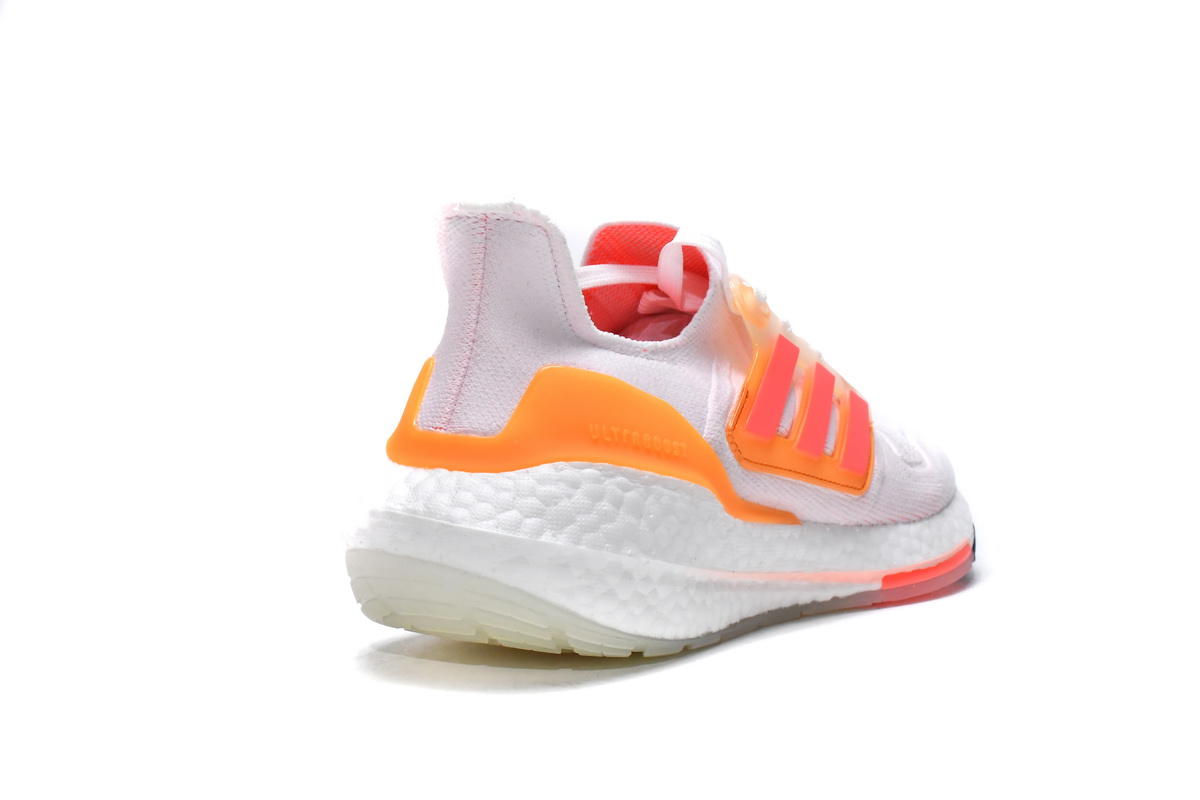 Adidas UltraBoost 22 White Flash Orange GX5595 | Lightweight, Responsive Performance Footwear