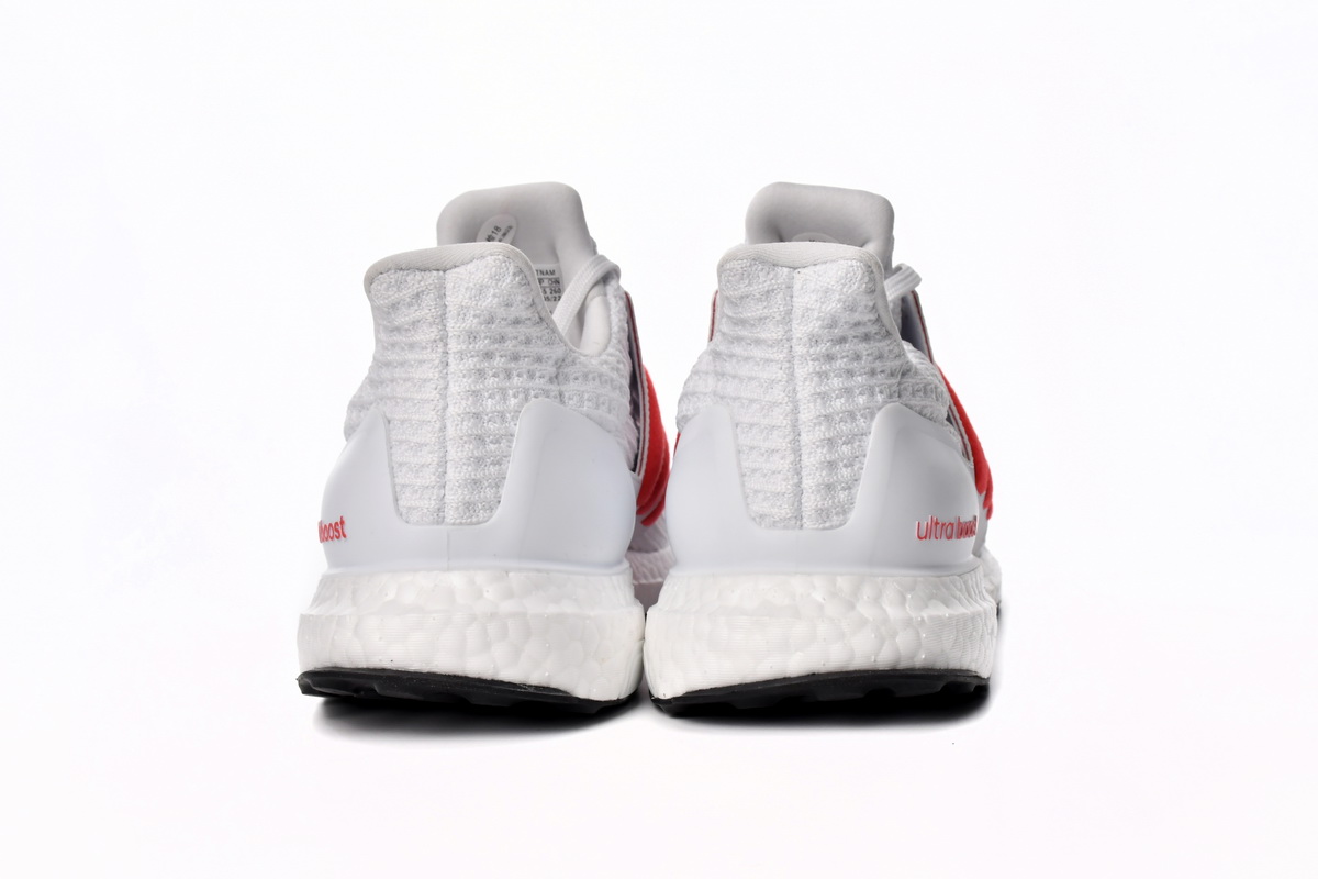 Adidas UltraBoost 4.0 DNA White Scarlet FY9336 - Stylish & Comfortable