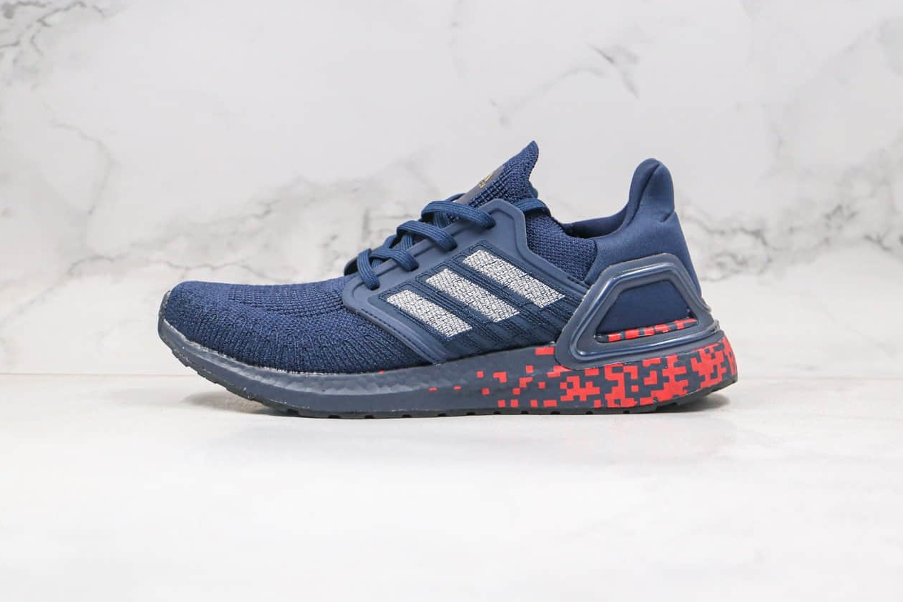 Adidas Ultraboost_20 'Blue Black Red' FY3451 - Stylish & Comfortable Shoes