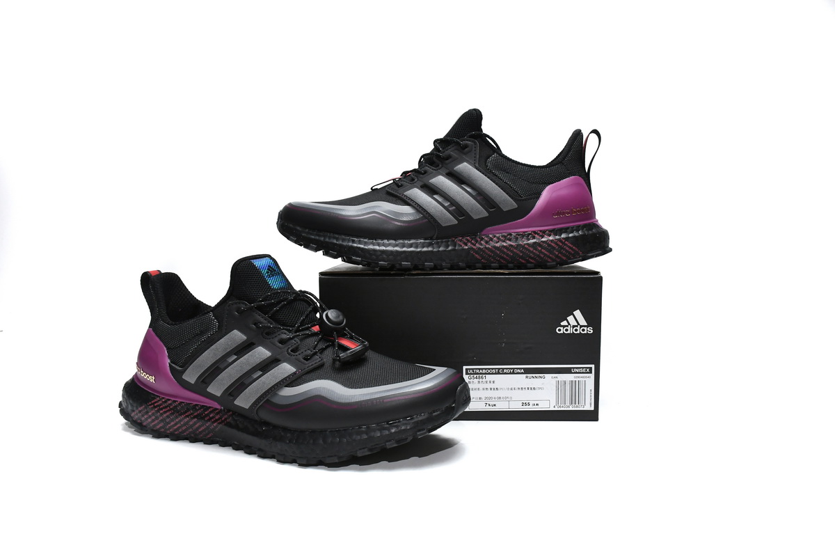 Adidas UltraBoost Cold.RDY DNA Black Purple G54861 - Stylish and Cozy Performance Footwear
