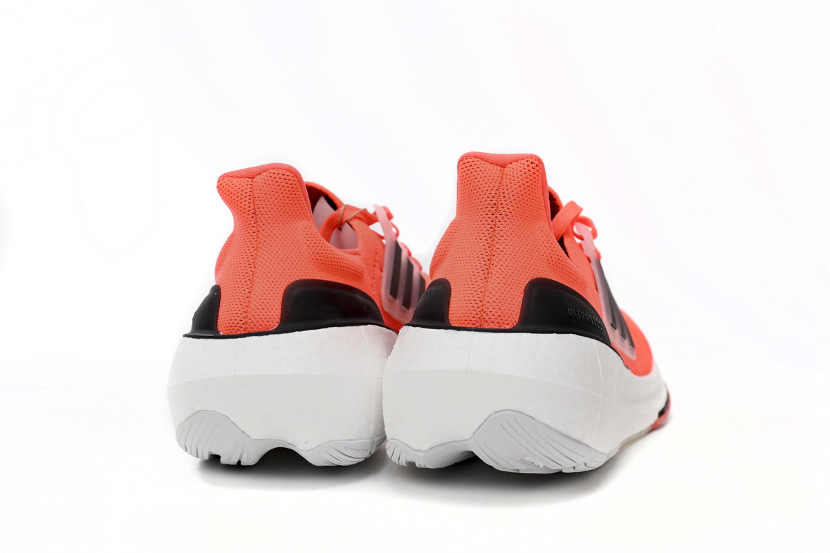 Adidas UltraBoost Light 'Solar Red Black' - Premium Performance Sneakers