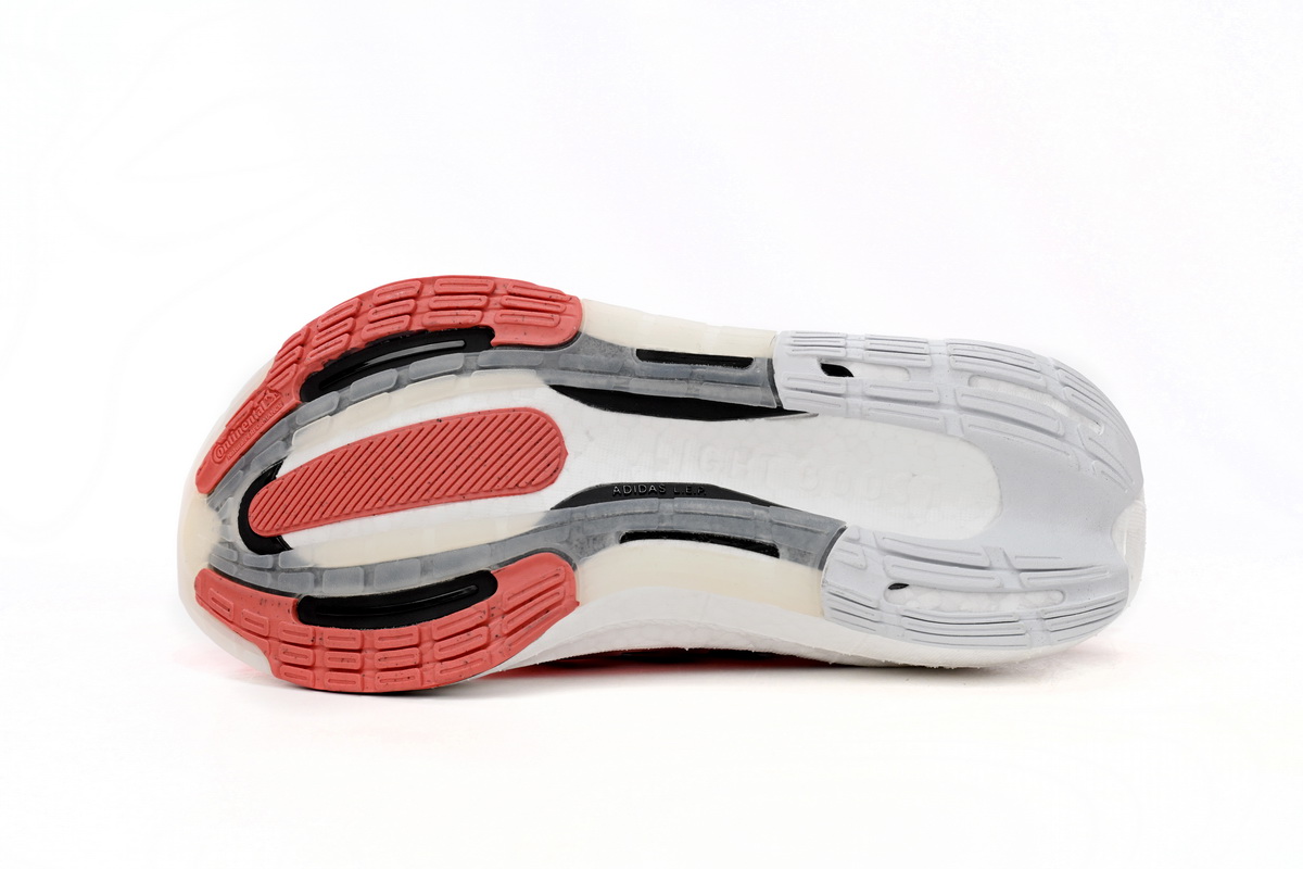 Adidas UltraBoost Light 'Solar Red Black' - Premium Performance Sneakers
