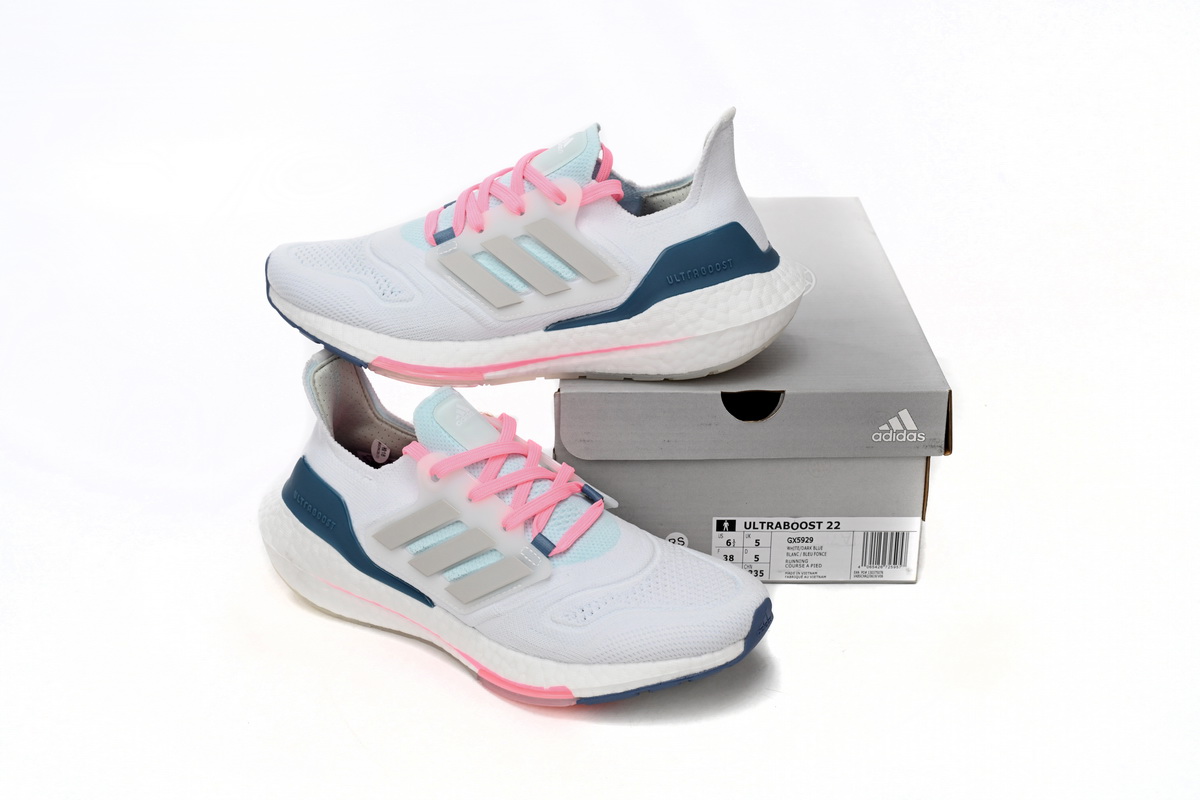 Adidas UltraBoost 22 'White Almost Blue' GX5929 - Stylish and Comfortable Footwear