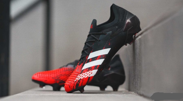 Adidas PREDATOR MUTATOR 20.1 L FG Firm Ground 'Black Red' EF2206 | Pro-Level Soccer Cleats