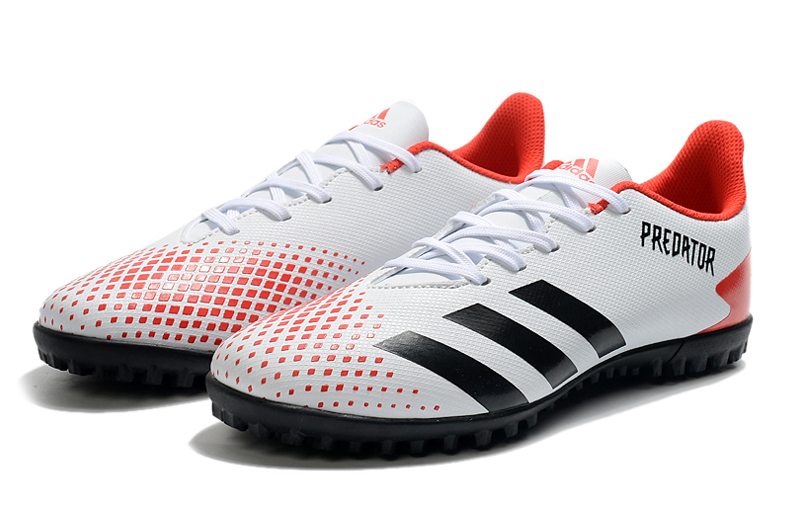 Adidas Predator 20.4 White Pink Black - Stylish and Dynamic Football Boots