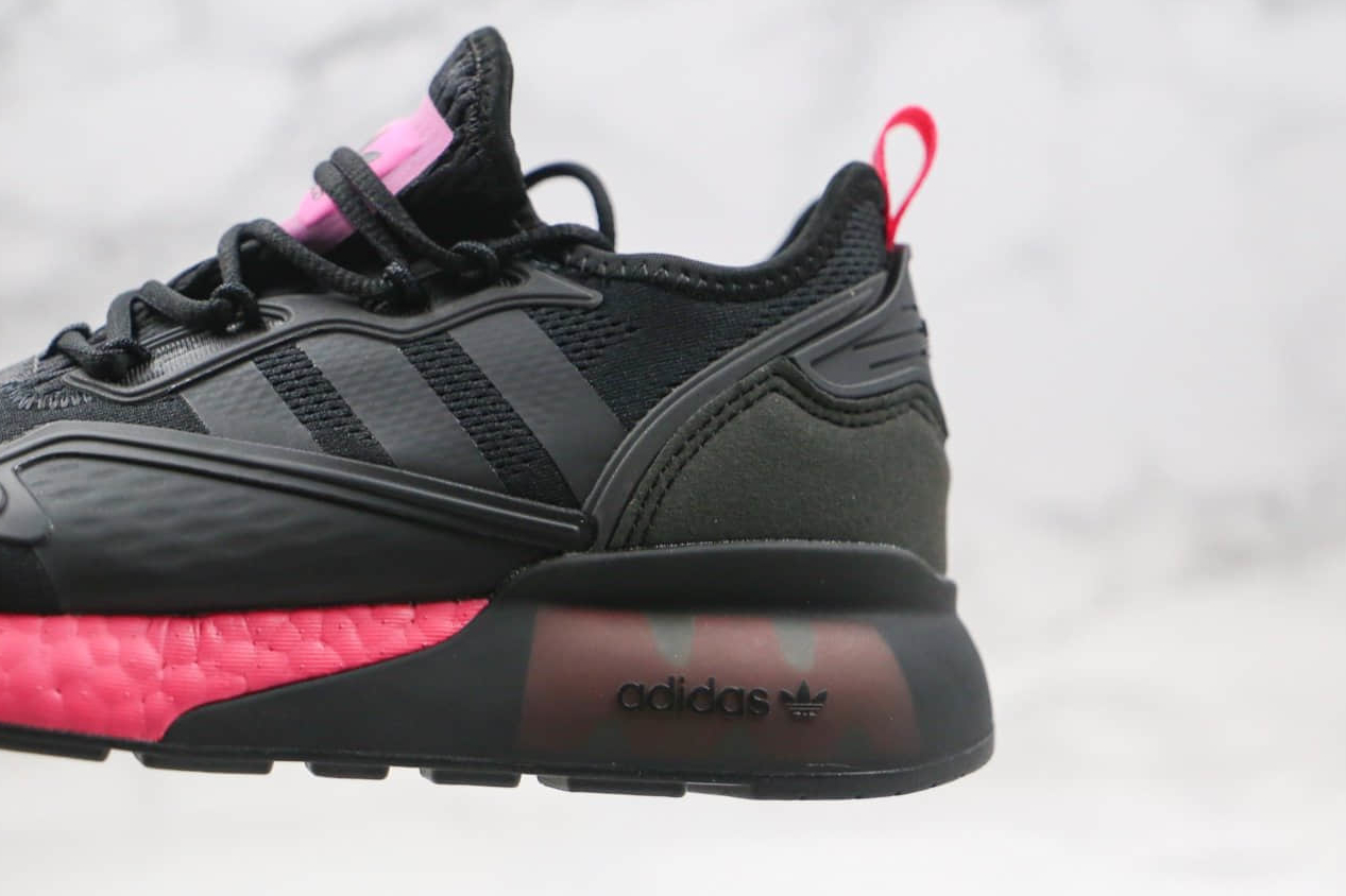Adidas ZX 2K Boost 'Black Shock Pink' FV8986 - Stylish Sneakers on Sale