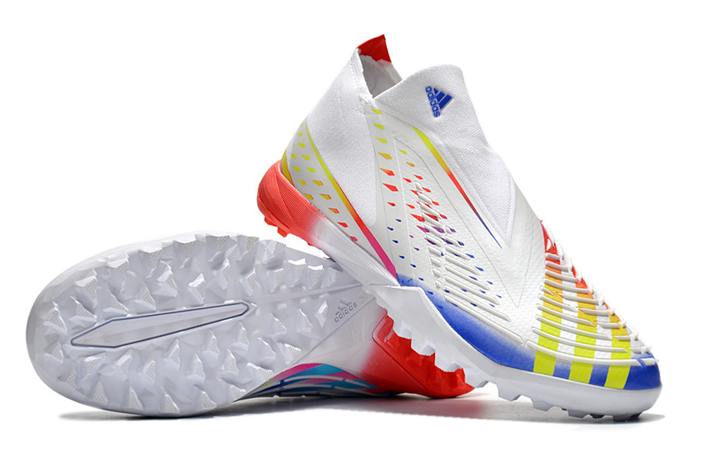 Adidas Predator Edge.1 TF 'Al Rihla Pack - White' GZ6101: Premium Turf Soccer Shoes