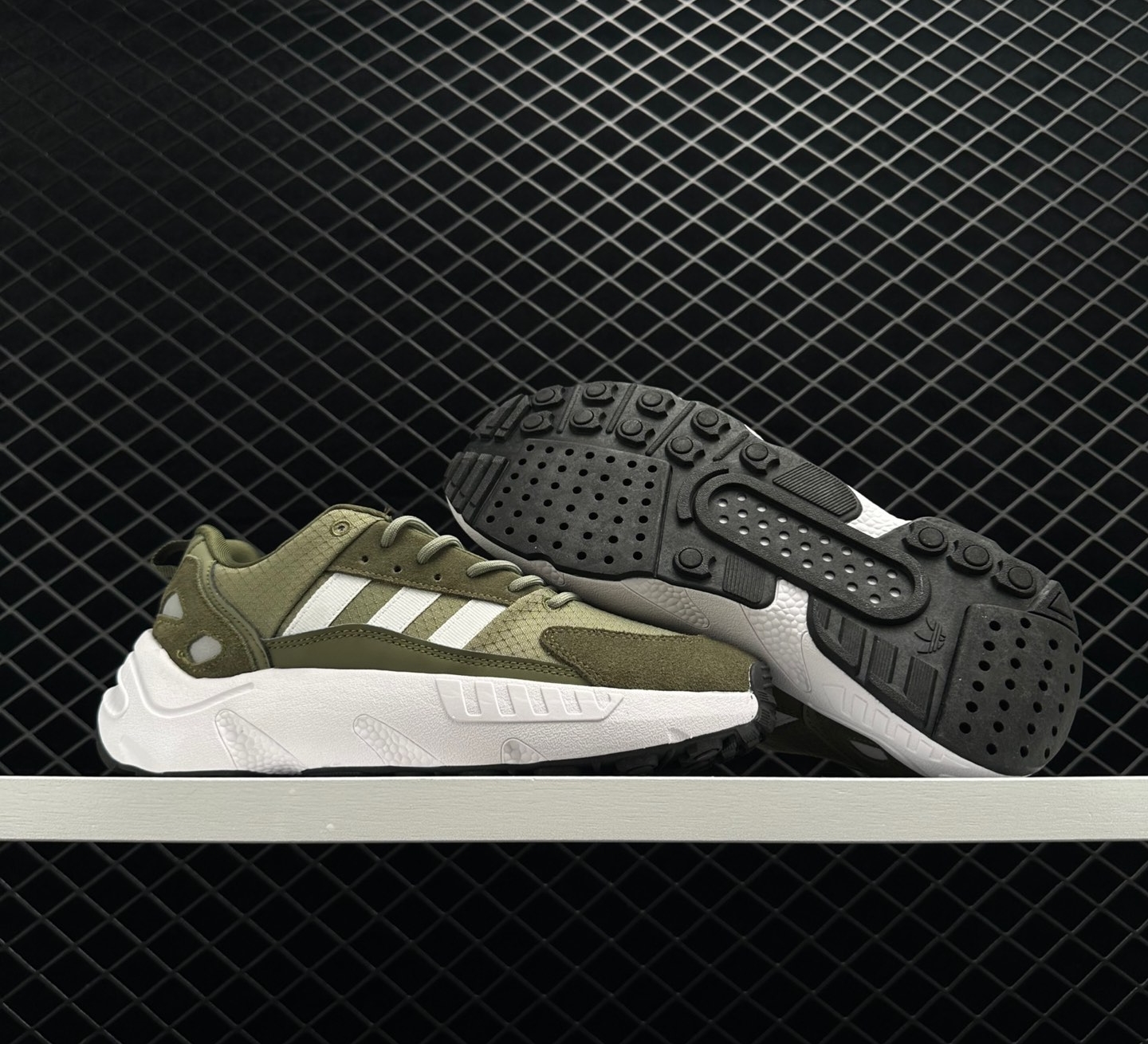 Adidas Originals ZX 22 Boost Green White GX2040 - Stylish and Comfortable Sneakers