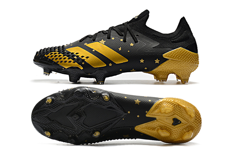 Adidas Predator Mutator 20.1 Low FG AG Core Black Gold Metallic - The Ultimate Football Boots