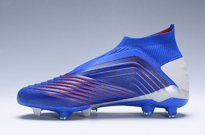 Adidas Predator 19+ FG Bold Blue - Premium Soccer Cleats | BB9087