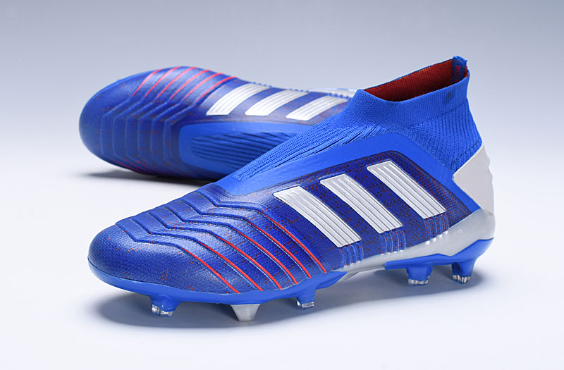Adidas Predator 19+ FG Bold Blue - Premium Soccer Cleats | BB9087