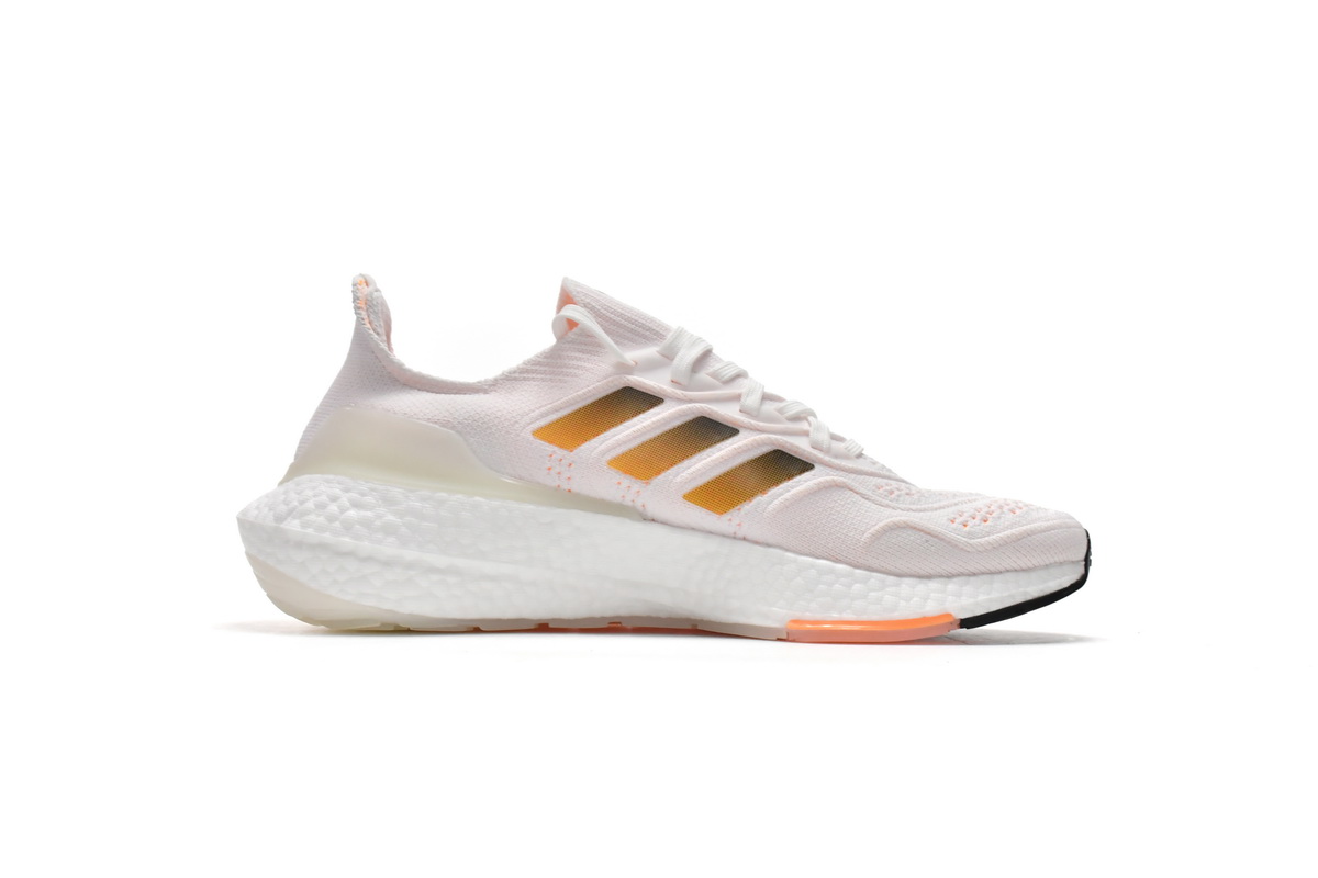 Adidas UltraBoost 22 Heat.RDY 'White Flash Orange' GZ0129 - Premium Running Shoes | Limited Stock