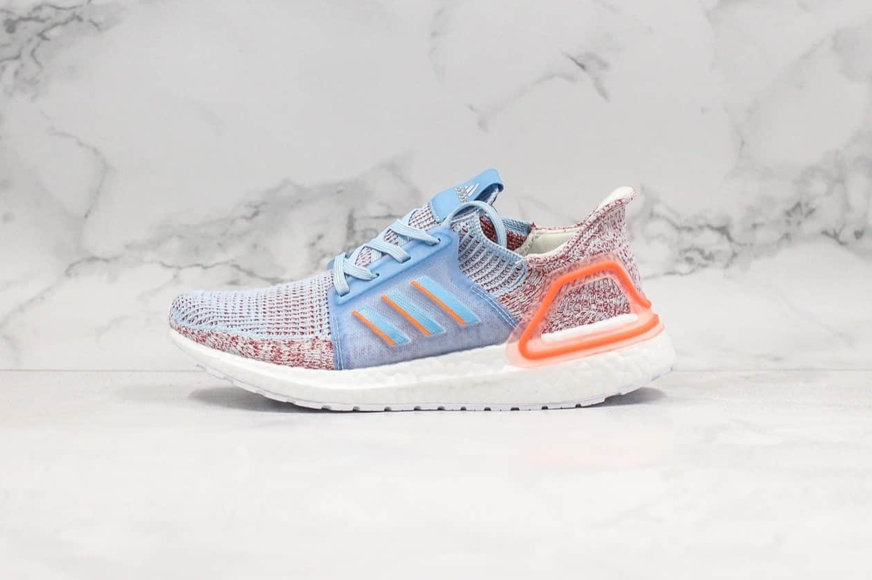 Adidas UltraBoost 19 'Coral Glow Blue' G27483 - Stylish and Comfortable Running Shoes