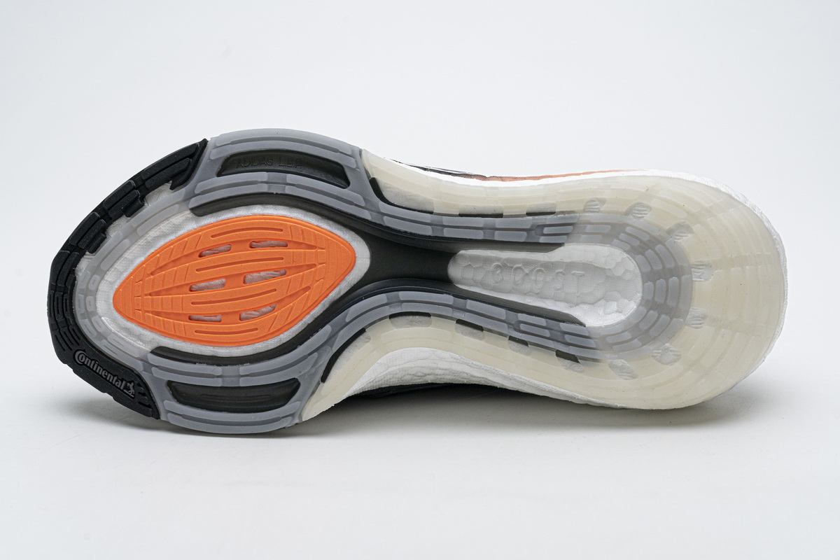Adidas UltraBoost 21 'Grey Screaming Orange' - Superior Comfort & Style