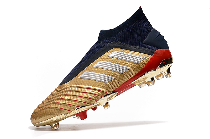 Adidas Predator 19+ FG Firm Ground 'Gold Navy' G27781 - Unleash Superior Performance on the Soccer Field!