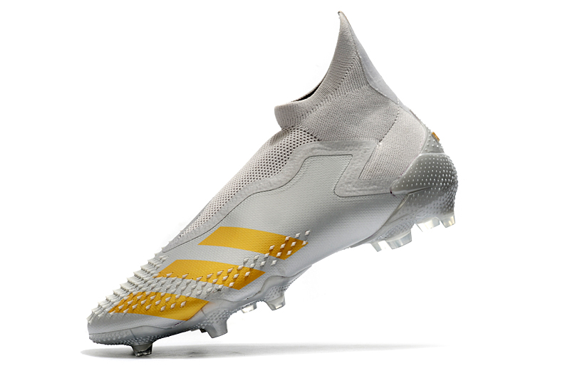 Adidas Predator Mutator 20+ - Yellow White Soccer Cleats | Enhanced Precision and Control