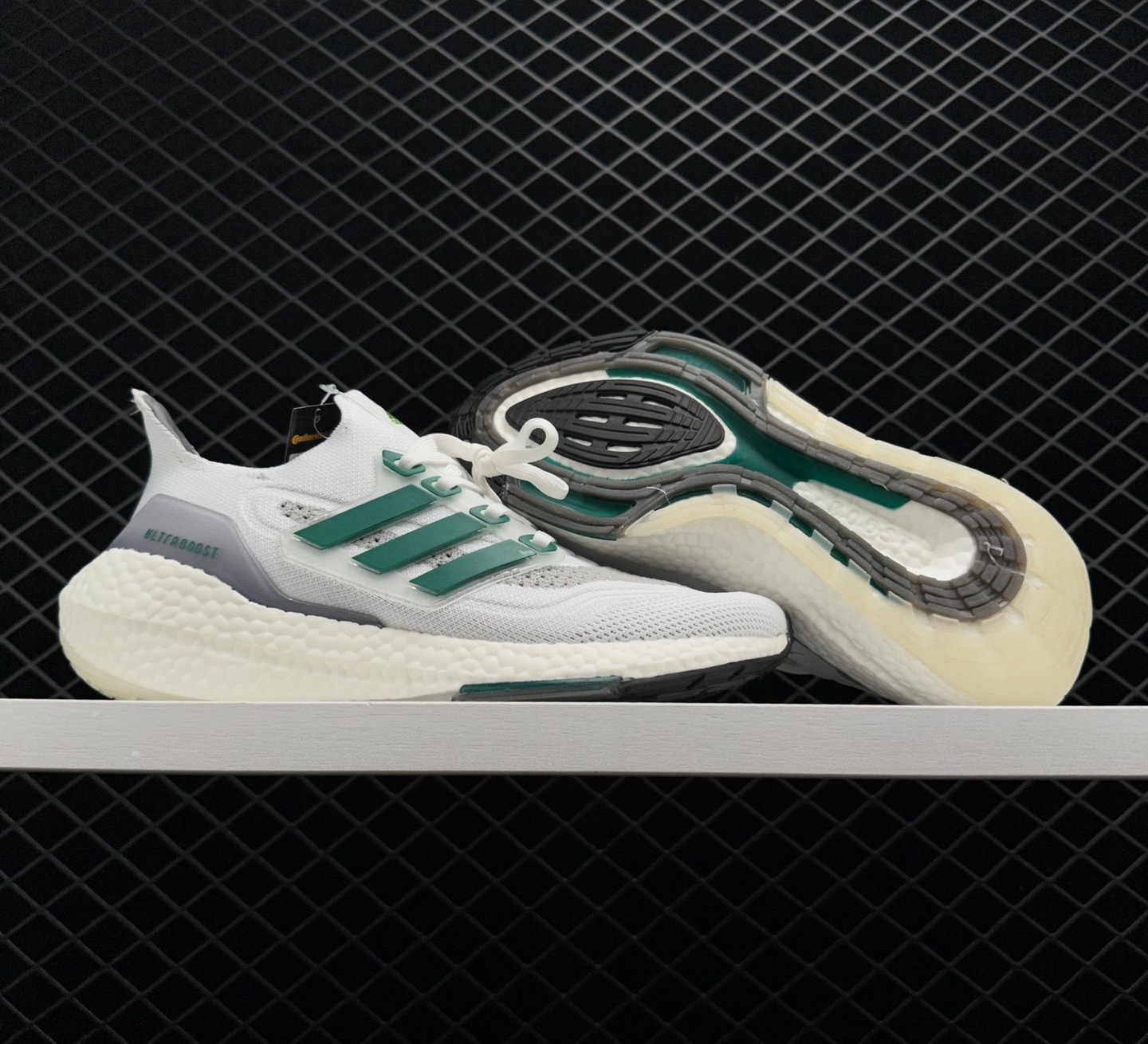 Adidas UltraBoost 21 'White Sub Green' FZ2326 - Ultimate Comfort and Style