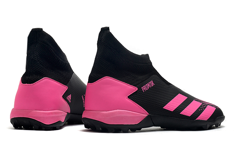 Adidas Predator 20.3 Laceless TF Black Pink - Ultimate Performance for Turf