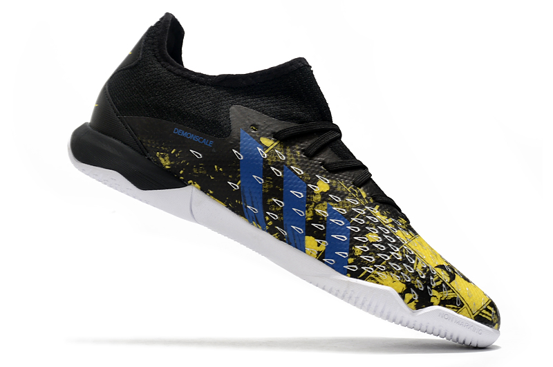 Adidas Predator Freak .1 Low IC Gold Soccer Cleats | Elite Indoor Footwear