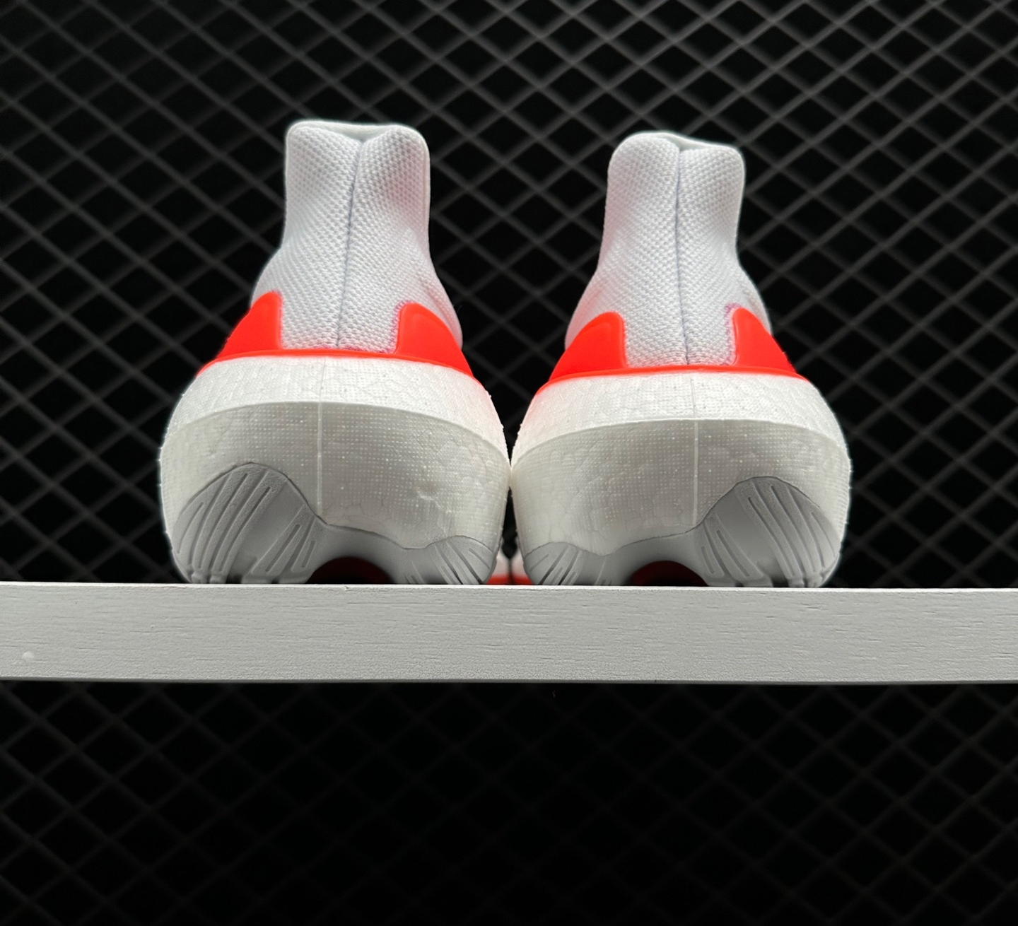 Adidas Ultra Boost Light White Black Solar Red HQ6351 - Premium Performance Footwear