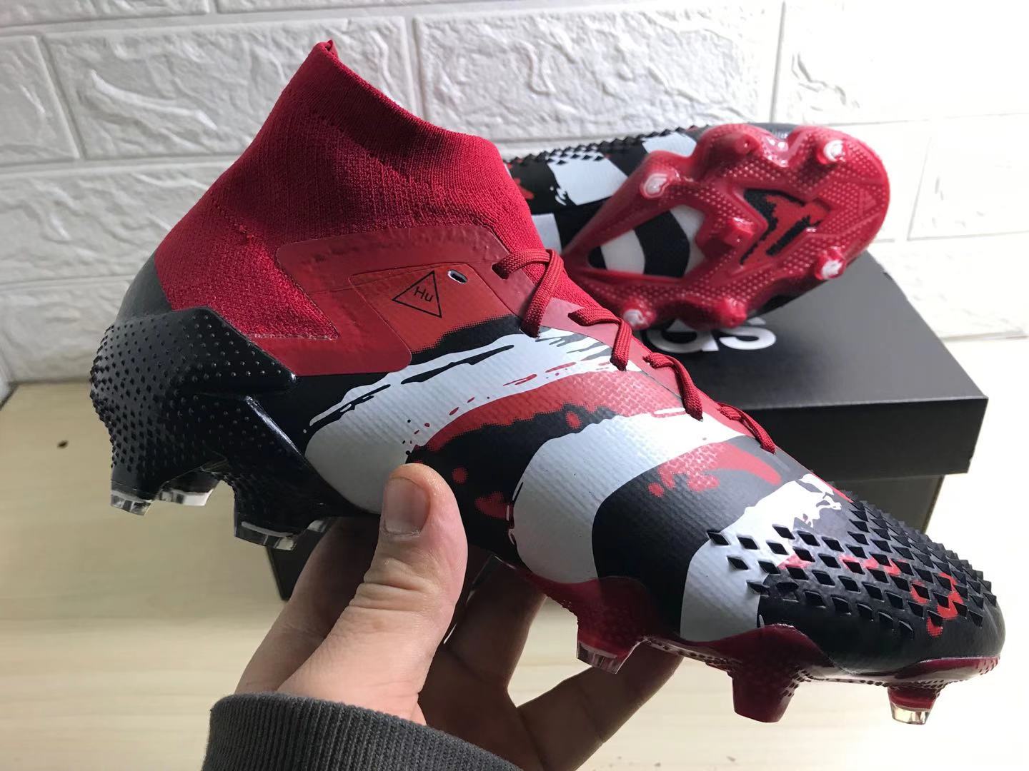 Adidas Predator Mutator 20.1 FG Human Race True Red White Core Black | High-Performance Football Boots